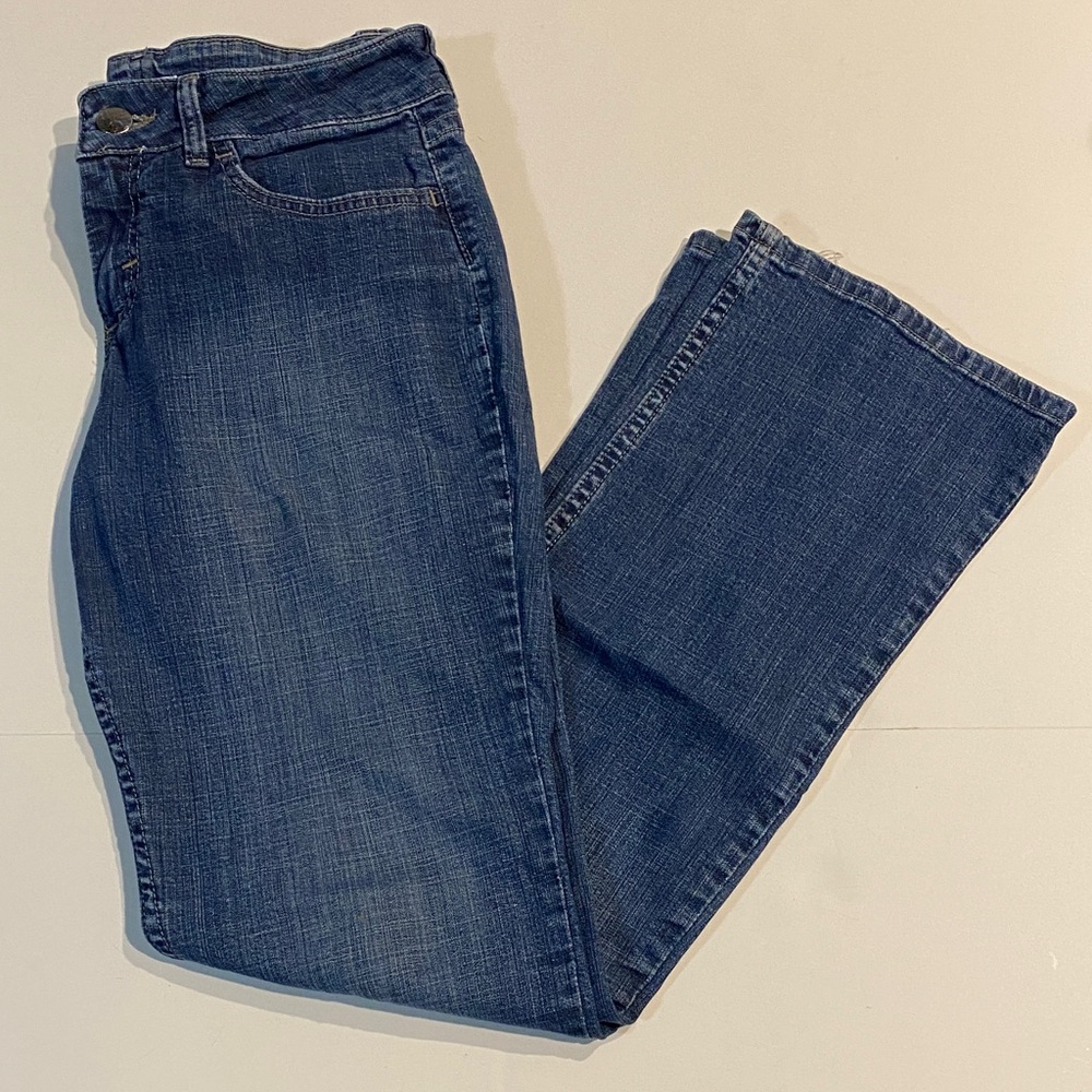 Riders by Lee SZ 4M Midrise Bootcut Denim Blue Jeans D36